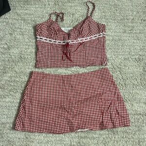 Princess Polly Daydreaming gingham set